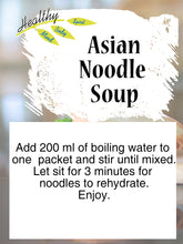 Load image into Gallery viewer, Asian Noodle Soup
