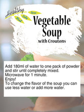 Load image into Gallery viewer, Vegetable Soup with Croutons

