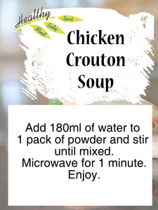Chicken Crouton Soup