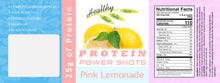 Load image into Gallery viewer, 12 Pack Pink Lemonade Protein Shot
