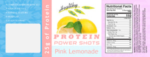 12 Pack Pink Lemonade Protein Shot